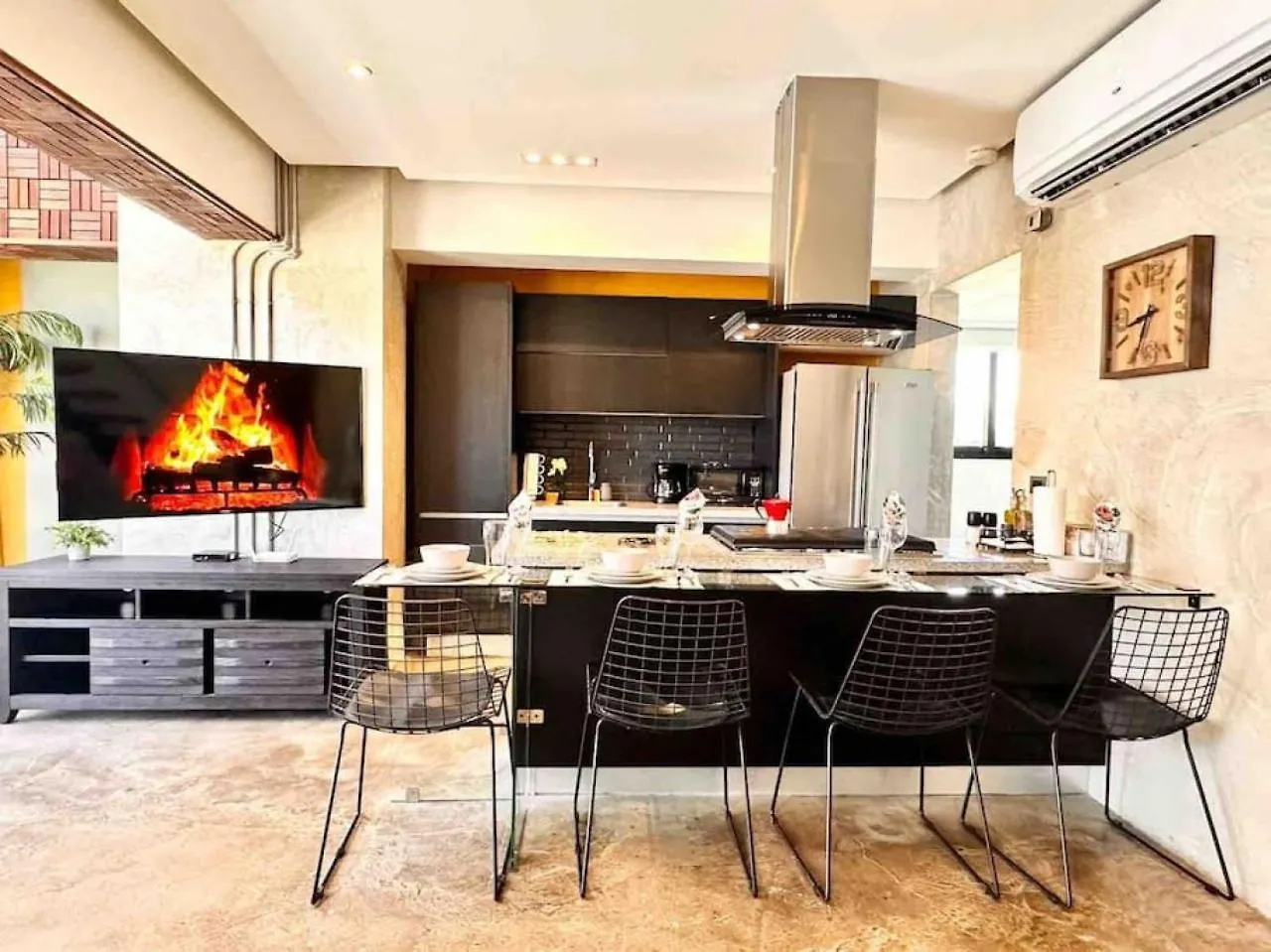 Apartamento New Loft Apt Full Ac King Bed Santo Domingo